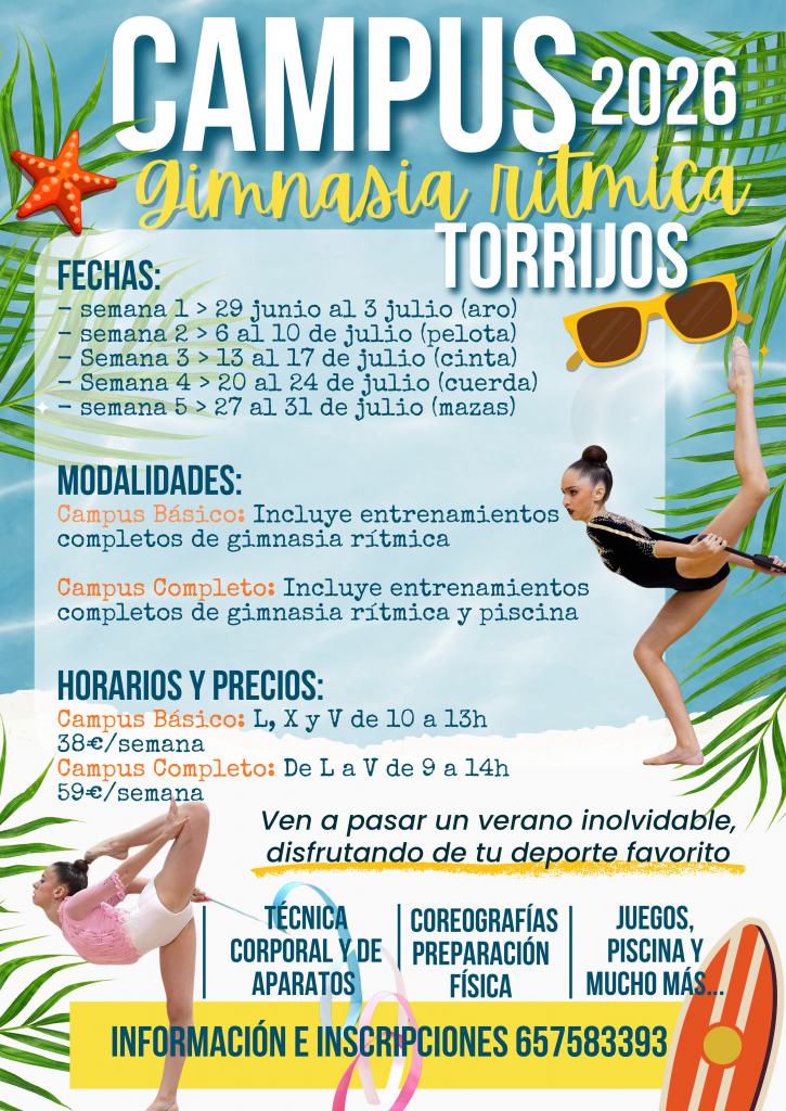 CAMPUS 2026 GIMNASIA RÍTMICA TORRIJOS